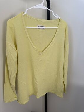 Free People We The Free Nina Long Sleeve V-neck